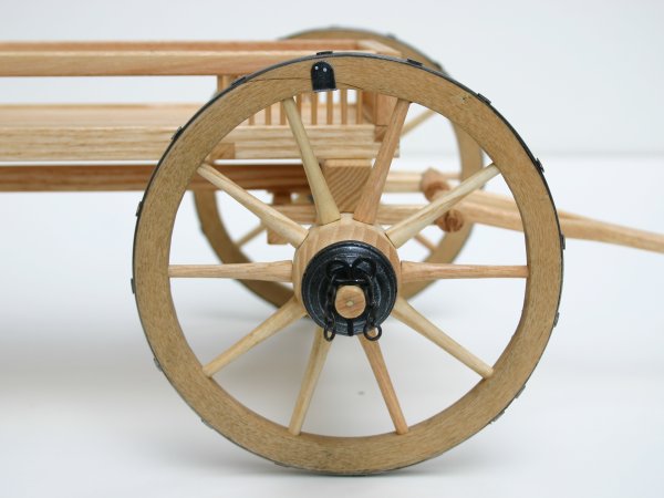 Modellbau - Hallstattzeitlicher Wagen - V